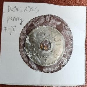 1965 Fiji Penny Coin